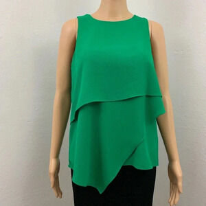 VINCE CAMUTO Kelly green blouse